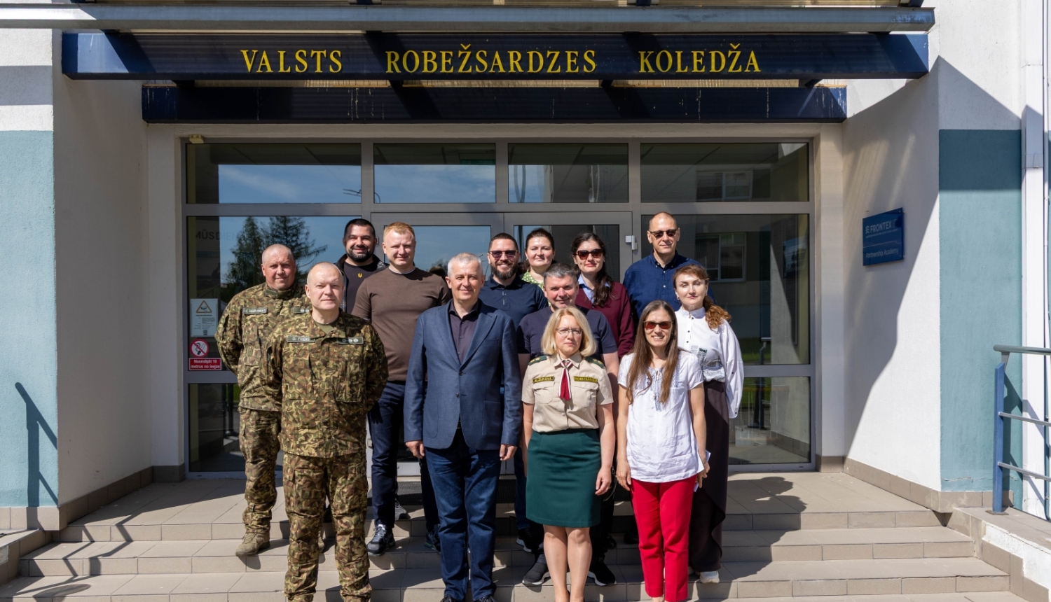 Valsts robežsardzes koledžā viesojās delegācija foto