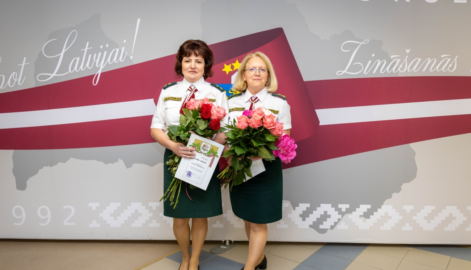 Valsts robežsardzes koledžā atvaļinās ilggadēja lektore un Izglītības koordinācijas nodaļas vadītāja foto