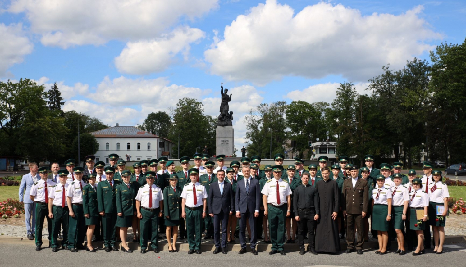 Aizvadīts Valsts robežsardzes koledžas īsā cikla profesionālās augstākās izglītības studiju programmas „Robežapsardze” pilna laika 20.izlaidums un nepilna laika 13.izlaidums Nr.2