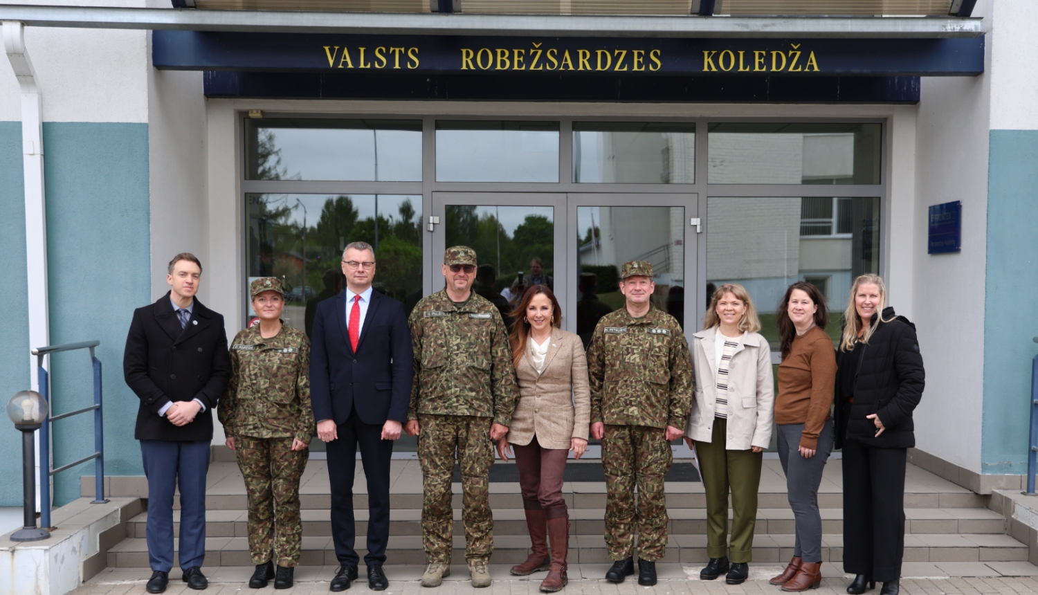 Valsts robežsardzes koledžā viesojās delegācija