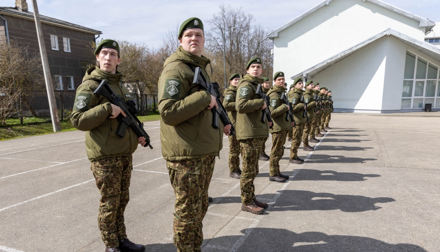 Valsts robežsardzes koledžā 74 kadeti dos robežsarga zvērestu foto