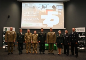Valsts robežsardzes koledžu piedalījās konferencē Polijā foto