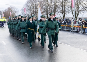 Valsts robežsardzes koledžas vienība piedalījās militārajā parādē Rīgā Nr.1