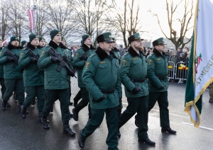 Valsts robežsardzes koledžas vienība piedalījās militārajā parādē Rīgā Nr.2
