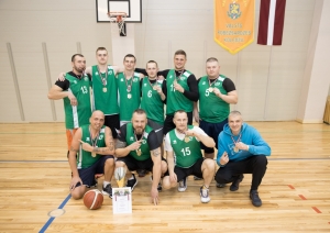 Robežsardzē noskaidroti čempionāta uzvarētāji basketbolā