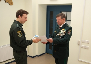 Valsts robežsardzes koledžā notika svinīgā sanāksme