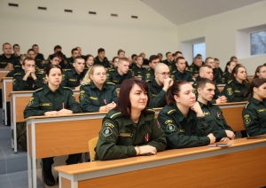 Valsts robežsardzes koledžā notika svinīgā sanāksme