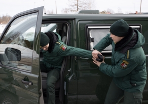 Valsts robežsardzes koledžas apmācāmie kārtoja kvalifikācijas eksāmenu