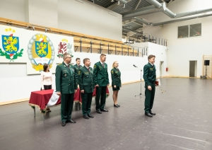 Valsts robežsardzes koledžā aizvada izlaidumu Nr.2