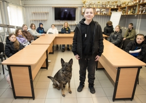 Jaunieši ielūkojās Valsts robežsardzes koledžas dzīvē Nr.4