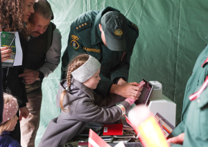 Valsts robežsardzes koledža piedalījās 4.maija militārajā parādē