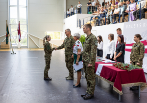 Valsts robežsardzes koledžas svinīgā 47. izlaiduma ceremonija