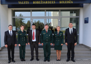Valsts robežsardzes koledžā viesojās delegācija no Azerbaidžānas