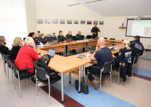 “Frontex” iepazīšanās vizīte Valsts robežsardzes koledžā