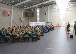 Valsts robežsardzes koledžā tikās izglītības iestāžu Studējošo pašpārvaldes