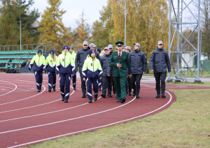 Valsts robežsardzes koledžā tikās izglītības iestāžu Studējošo pašpārvaldes
