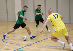 Robežsargi ieguva zelta kausu Iekšlietu ministrijas futbola sacensībās