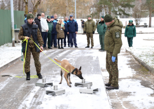 Valsts robežsardzes koledžu apmeklēja Eiropas Robežu un krasta apsardzes aģentūras (Frontex aģentūra) pārstāvji un Pastāvīgā korpusa eksperti
