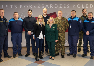 Valsts robežsardzes koledžu apmeklēja Eiropas Robežu un krasta apsardzes aģentūras (Frontex aģentūra) pārstāvji un Pastāvīgā korpusa eksperti