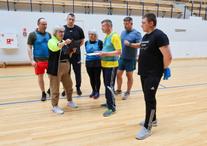 Valsts robežsardzes koledžā norisinājās personāla sporta diena