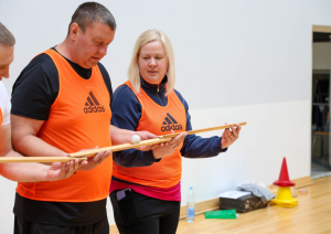 Valsts robežsardzes koledžā norisinājās personāla sporta diena