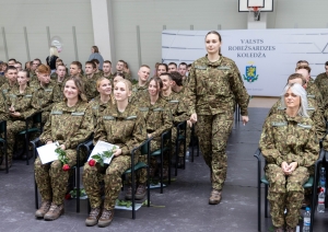 Valsts robežsardzes koledžas 49. izlaiduma ceremonijas foto