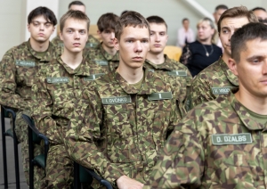 Valsts robežsardzes koledžas 49. izlaiduma ceremonijas foto
