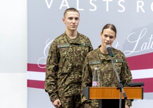 Valsts robežsardzes koledžas 49. izlaiduma ceremonijas foto