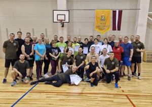 Valsts robežsardzes koledžas personāla sporta sacensības ir izdevušās!