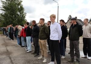 91 kadets-kandidāts uzsāk robežsarga profesijas apguvi Valsts robežsardzes koledžā foto