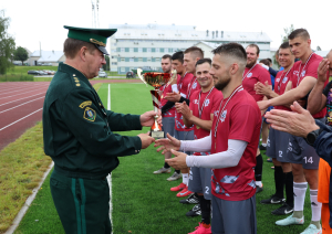Iekšlietu ministrijas atklātā čempionāta sacensības futbolā