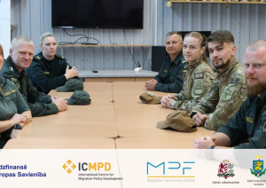 Valsts robežsardzes koledžas Kinoloģijas centrā uzsāk apmācības divi Moldovas Republikas Robežpolicijas Ģenerālinspektorāta kinologi