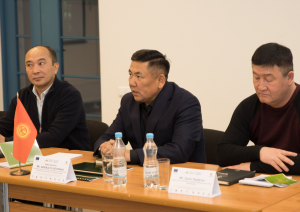 Kirgizstānas robežsardzes dienesta delegācija viesojās Valsts robežsardzes koledžā