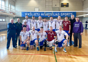 Norisinājās Iekšlietu ministrijas volejbola sacensības