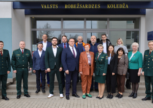Saeimas Sporta apakškomisija viesojas Valsts robežsardzes koledžā 2025.gada 28.marts