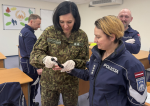 Valsts robežsardzes koledžā notika Valsts policijas amatpersonu apmācības