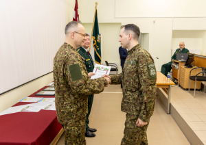 Valsts robežsardzes koledžā norisinājās gada atskaites sanāksme
