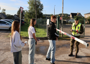 Valsts robežsardzes koledžā ieradās topošie robežsargi