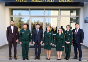 Valsts robežsardzes koledžā viesojās delegācija no Moldovas