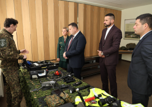 Valsts robežsardzes koledžā viesojās delegācija no Moldovas