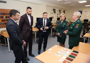 Valsts robežsardzes koledžā viesojās delegācija no Moldovas