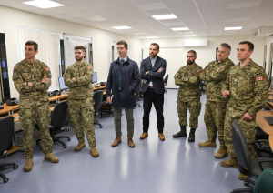 Valsts robežsardzes koledžā viesojās delegācija no Kanādas