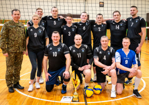 Valsts robežsardzes volejbola sacensībās uzvar Daugavpils pārvalde