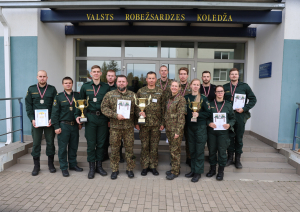 Valsts robežsardzes Viļakas pārvalde ieguva zelta kausu