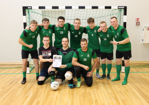 Valsts robežsardzes Ludzas pārvalde ieguva zelta medaļu futbolā