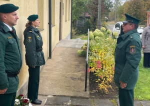 Valsts robežsardze piemin represētos robežsargus Indrā