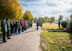 Valsts robežsardze piemin represētos robežsargus Indrā Nr.2