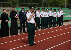 Atklāts Valsts robežsardzes koledžas atjaunotais stadions Nr.4