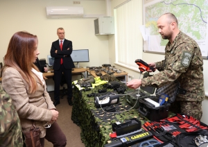 Valsts robežsardzes koledžā viesojās delegācija