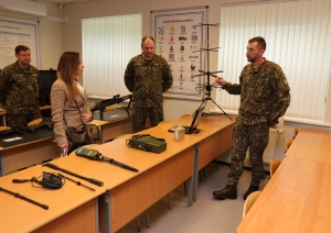 Valsts robežsardzes koledžā viesojās delegācija